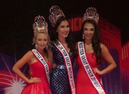Our Little, Junior, & Miss Teen Great Britain, had an amazing time watching a beauty pageant!