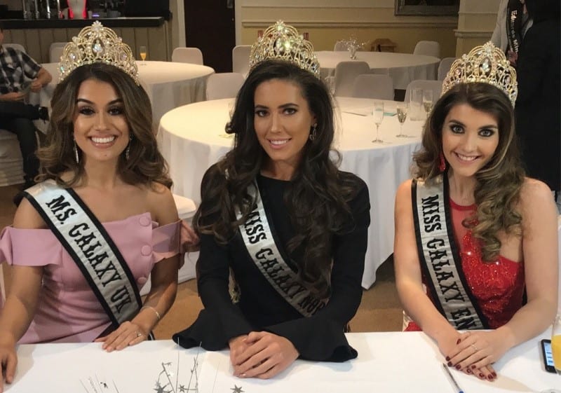 Ms Galaxy UK, Miss Galaxy England, and Miss Galaxy North England, were invited to judge a modelling competition!