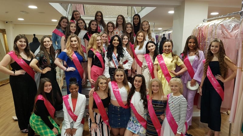 The Miss Teen Great Britain Finalist Get-Together at The Dress Studio!