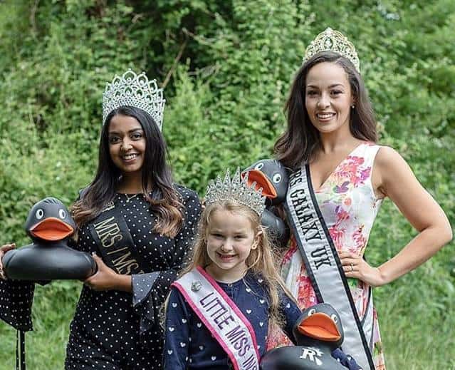 Mrs Galaxy UK, Ruth Wade, was a special guest at the Twyford Duck Race!