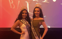Miss & Miss Teen Galaxy Scotland, Chloe and Jazmine, were special guests at a charity ball!