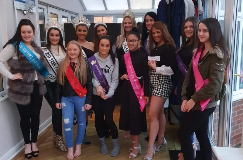 Mrs Galaxy UK, Kayleigh Atkinson, organised a pageant practise day in aid of the North East Homeless Charity!
