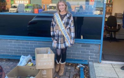 UK’s National Teen donates to her local food bank!